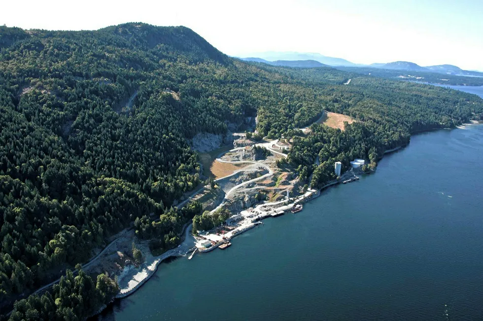 Malahat LNG project Steelhead LNG