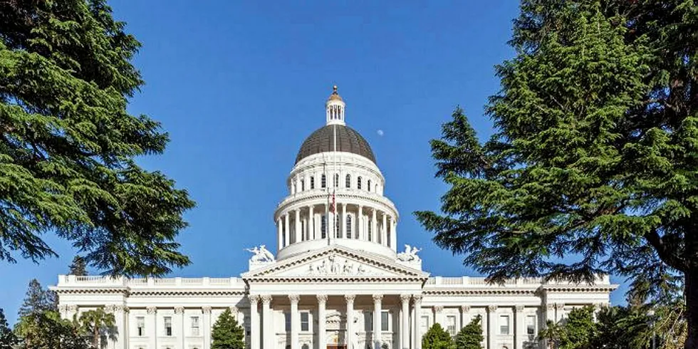 California capitol building.