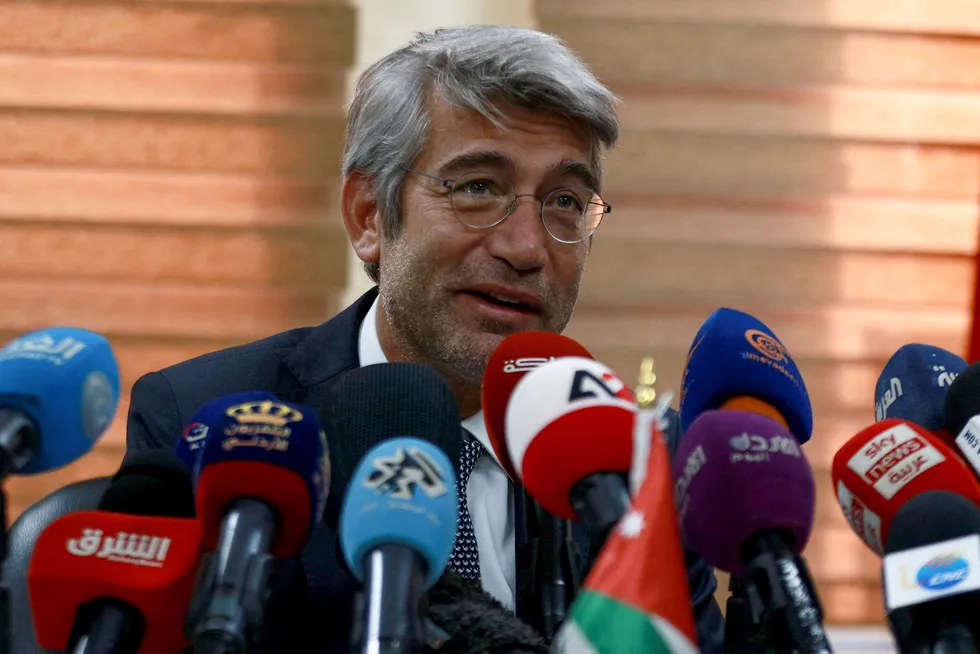 Advised: Lebanon’s Minister of Energy Walid Fayad