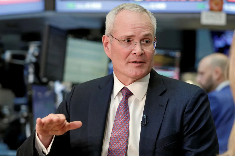 ExxonMobil: Chief executive Darren Woods