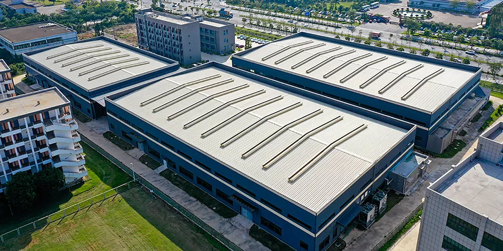 Saft battery plant.