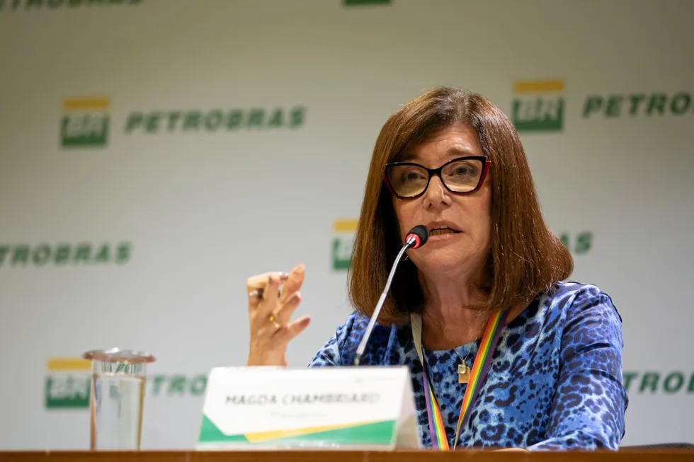 Petrobras chief executive Magda Chambriard.