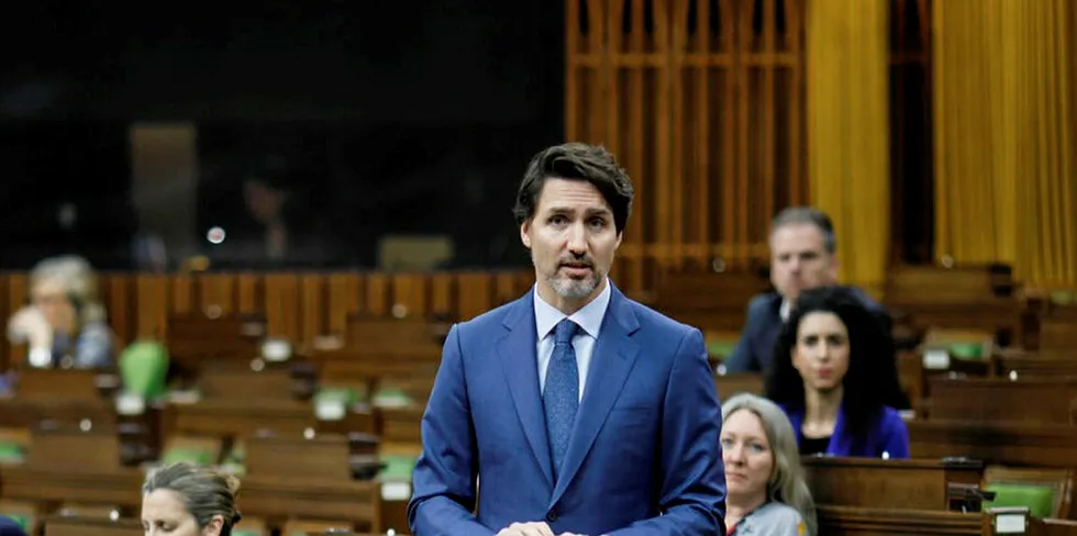 Canadian Prime Minister Justin Trudeau pledges $62.5 million for fish and seafood sector
