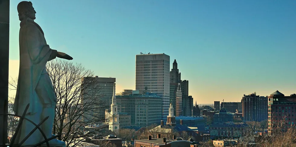 Rhode Island's state capital, Providence