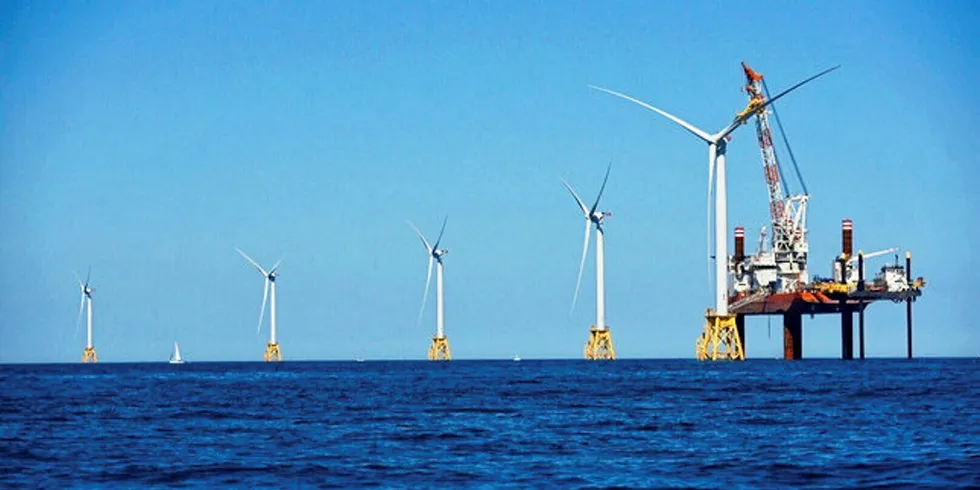 Can New Hampshire emulate Rhode Island in developing offshore wind projects such as Deepwater's Block Island pilot? Pic - Jeff Grybowski