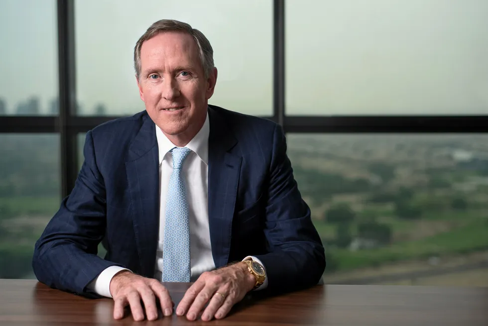 Outgoing Shelf Drilling chief executive, David Mullen.