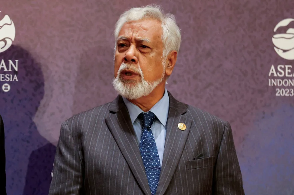 Supportive of Bayu-Undan CCS: Timor-Leste’s Prime Minister Xanana Gusmao.