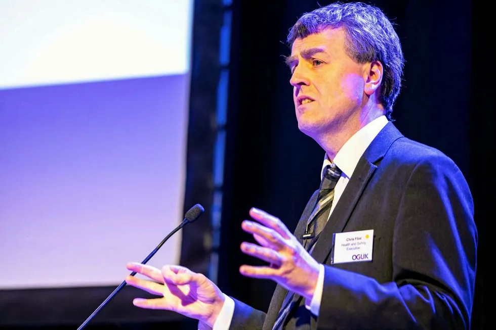 Pause: HSE energy division head Chris Flint