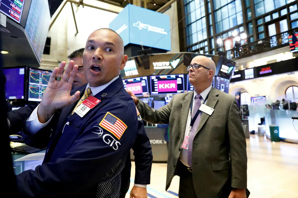 Oil price: Brent crude ended the session up 50 cents, or 0.8%, at $61.67 a barrel