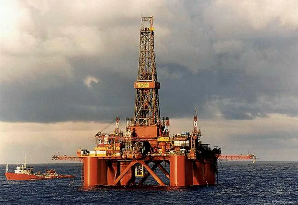 Rig share: the semi-submersible Stena Spey