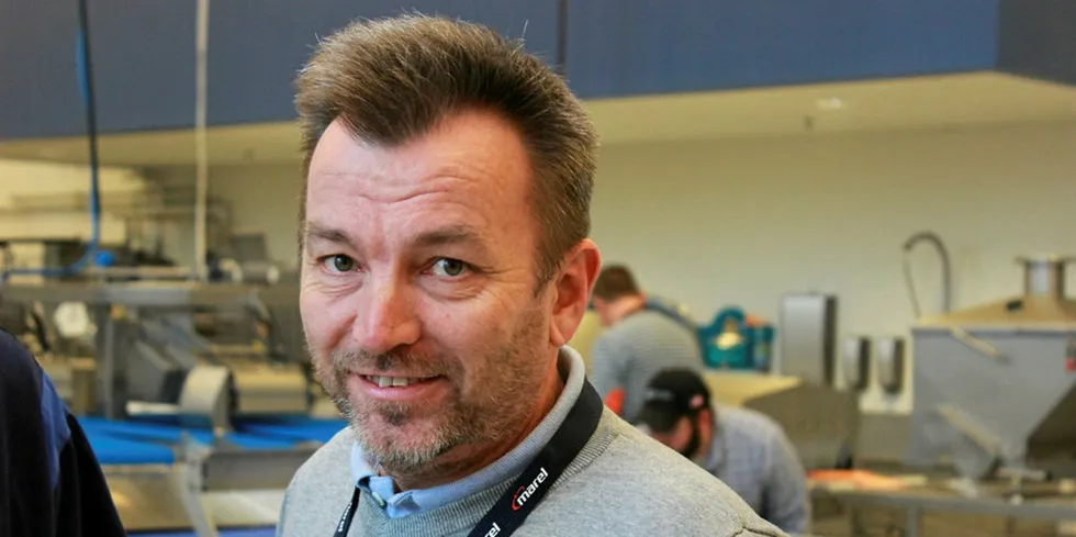 Lars Krogh, general manager and majority stakeholder of Isfjord Norway.