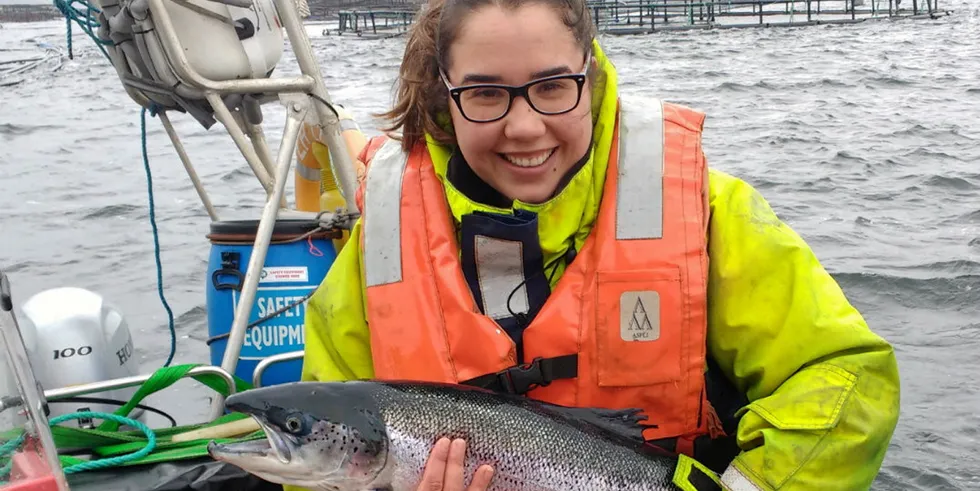 Teresa Fernandez, new aquaculture and fisheries manager at Hilton Seafood UK.