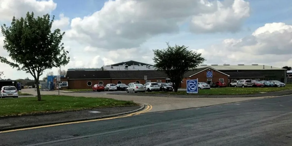 The Ice Fresh factory in Grimsby.