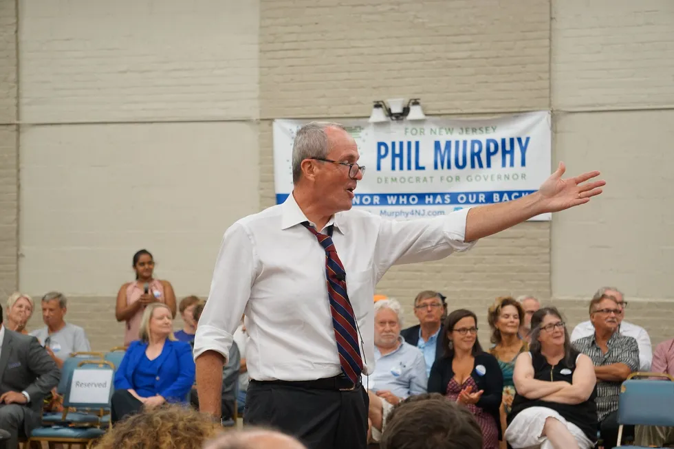 New Jersey governor Phil Murphy