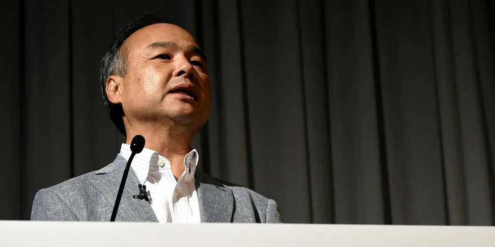 SoftBank Group founder and CEO Masayoshi Son.