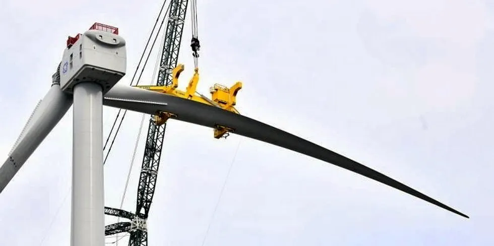 The plant will make Haliade-X blades.