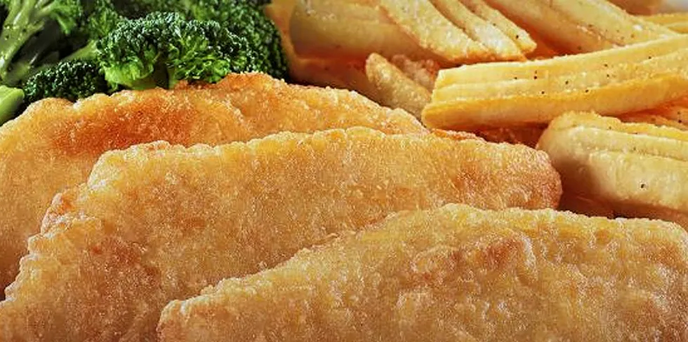 Trident Seafoods is a supplier for Denny's Alaska pollock filets.