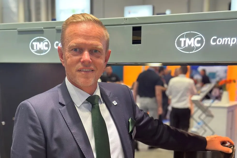 Hans Petter Tanum, TMC’s director of sales and business development.