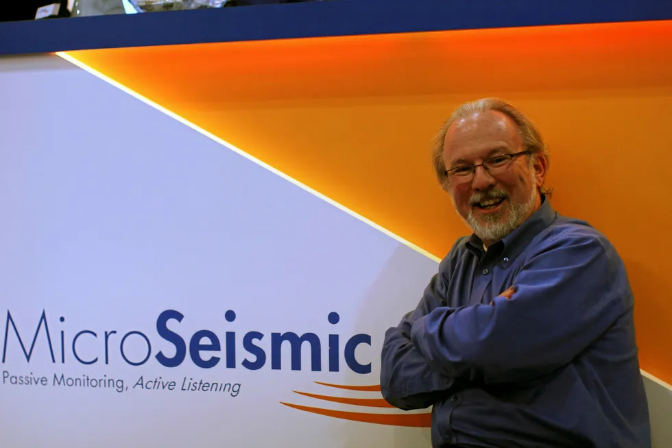 Ultimate recovery affected: MicroSeismic chief executive Peter Duncan