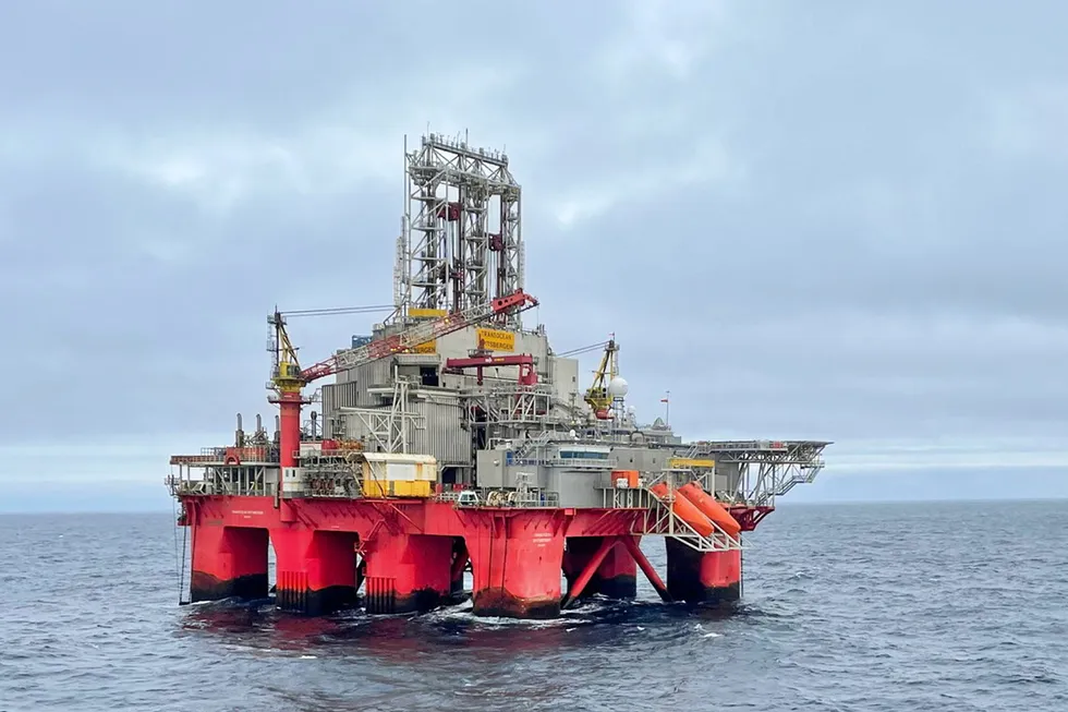Transocean Spitsbergen semisub