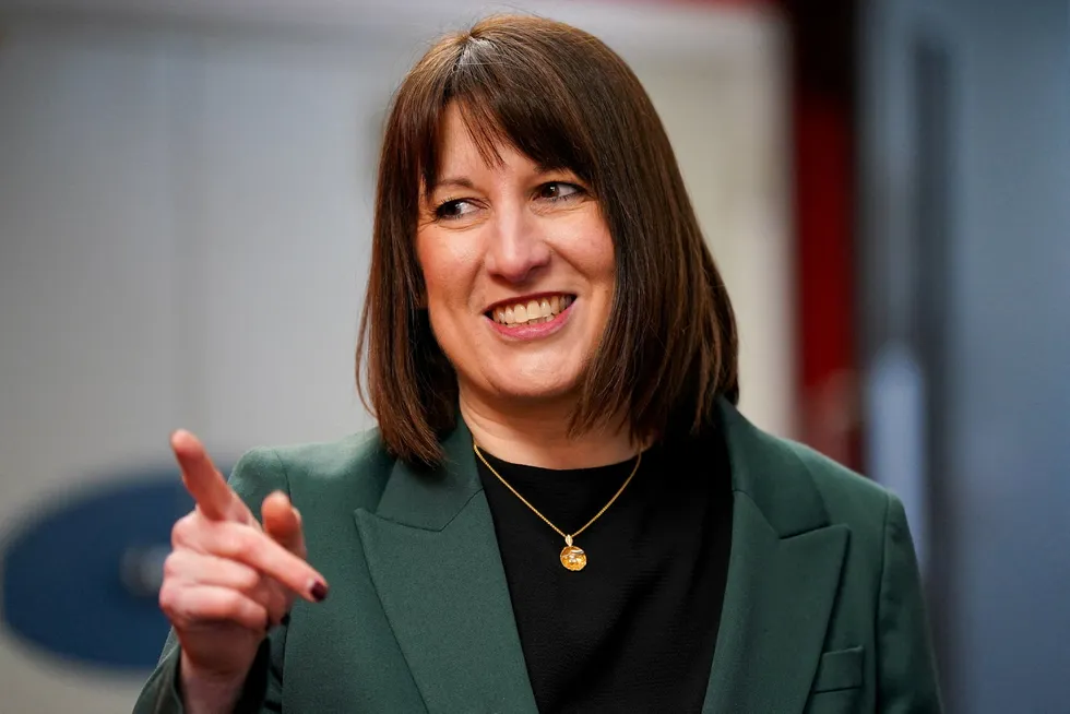UK Chancellor of the Exchequer Rachel Reeves.
