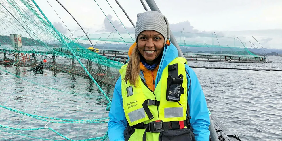 Kathleen Mathisen, Grieg Seafood Chief Human Resource Officer.