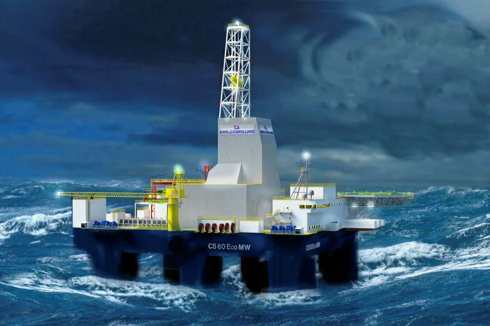 Rough waters: Awilco Drilling's remaining newbuild semisub at Keppel Fels