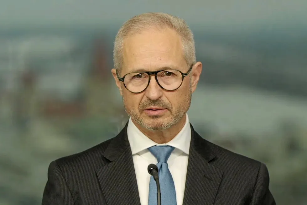Austria’s OMV chief executive Alfred Stern.