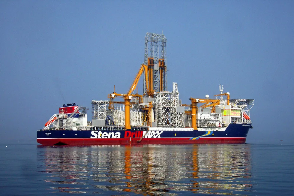 Going deeper: the drillship Stena Carron is drilling on Guyana's Kaieteur block after a successful run on Stabroek