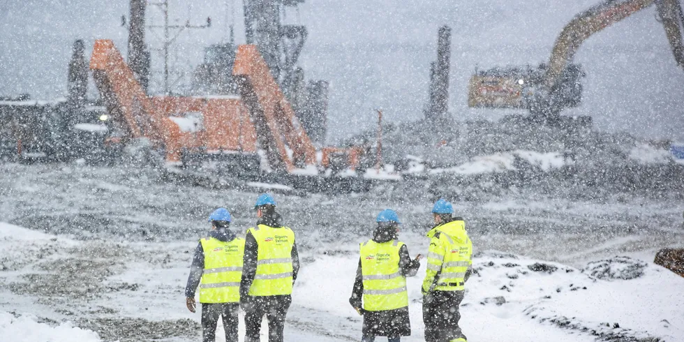 Norwegian land-based salmon farming group Gigante Salmon launched a stock sale in a bid to raise up to NOK 200 million (€17.4 million/$18.4 million) to cover higher construction costs at its farm in Rodoy, Norway.