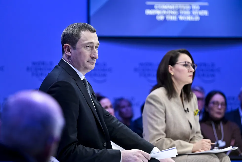 Davos days: Alexei Chernyshov, executive chairman of Ukraine’s gas importer and distributor Naftogaz Ukrainy, joins the debate in Switzerland.