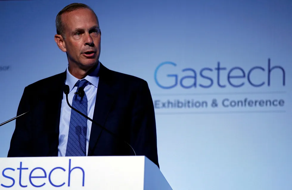 Scaling back: Chevron chief executive Michael Wirth