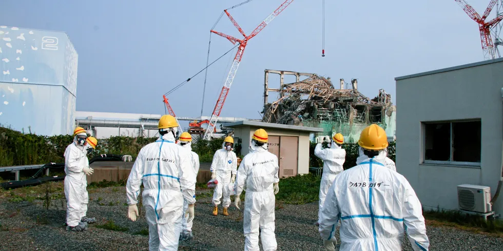 The IAEA International Remediation Expert Mission examined Fukushima's Reactor 3 in 2019.