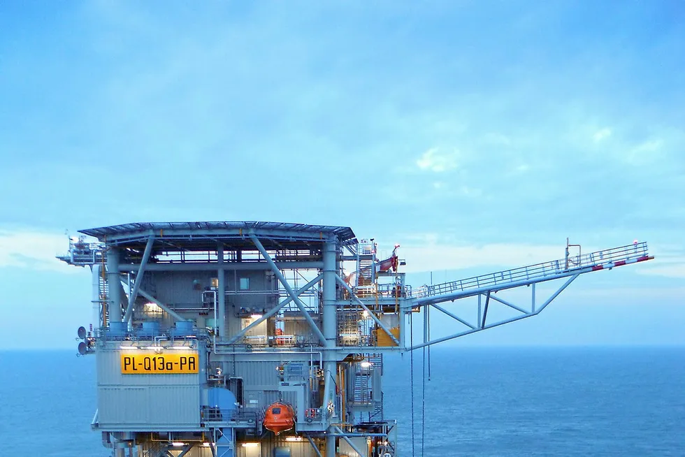 Pilot facility: Neptune Energy’s Q13a platform
