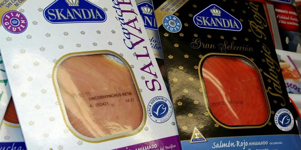 Skandia Alfecsa MSC salmon products