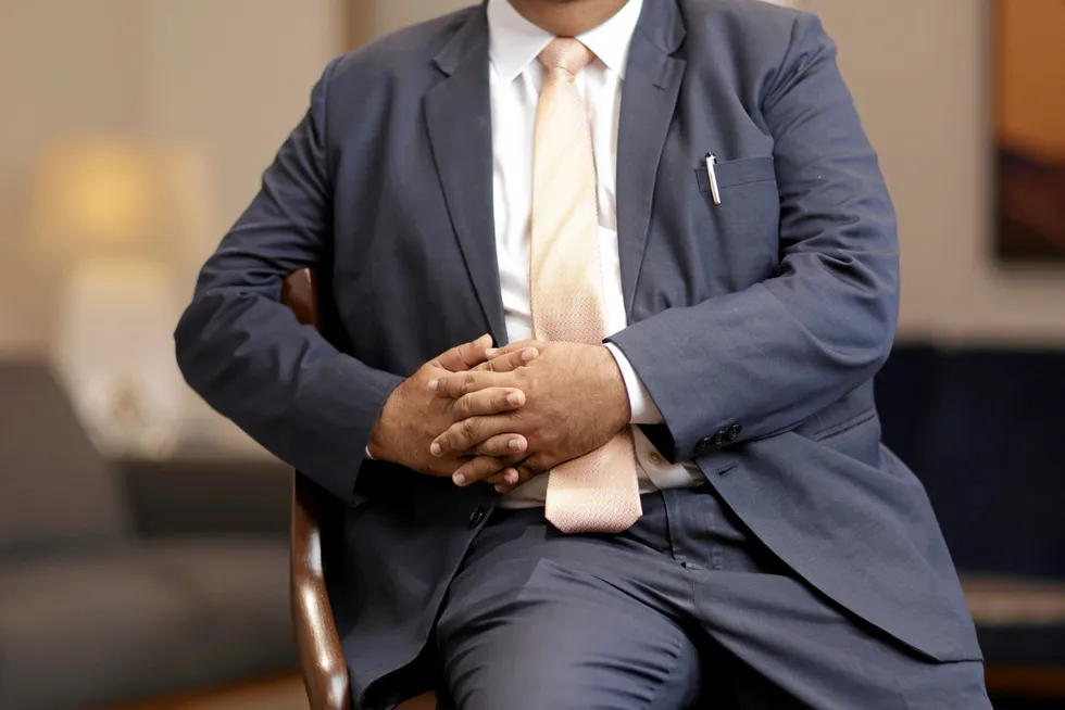 Deep-water development: ONGC chief executive Arun Kumar Singh.