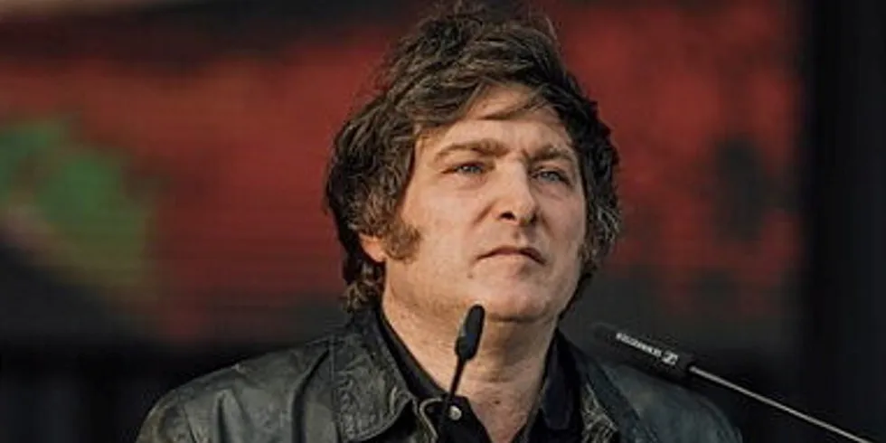 Argentine president-elect Javier Milei.