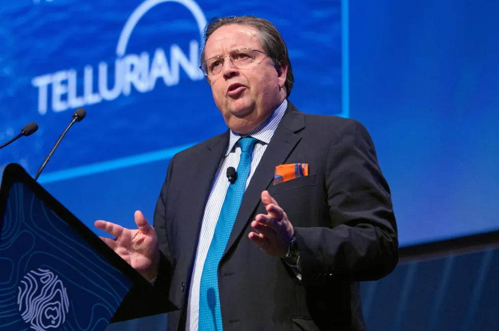 Tellurian co-founder, Martin Houston, at APPEA 2017.