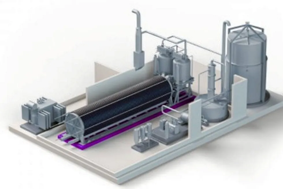 Global pact: a NEL Hydrogen atmospheric alkaline electrolyser