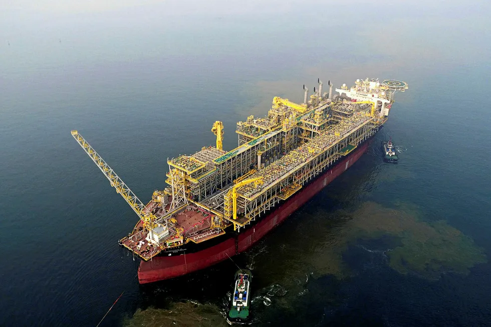 Facility: it is understood the FPSO Cidade de Campos dos Goytacazes is located at Tartaruga Verde