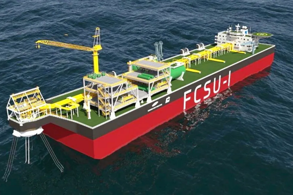 Schematic: 3D visual of the MISC-SHI FCSU with injection capability.