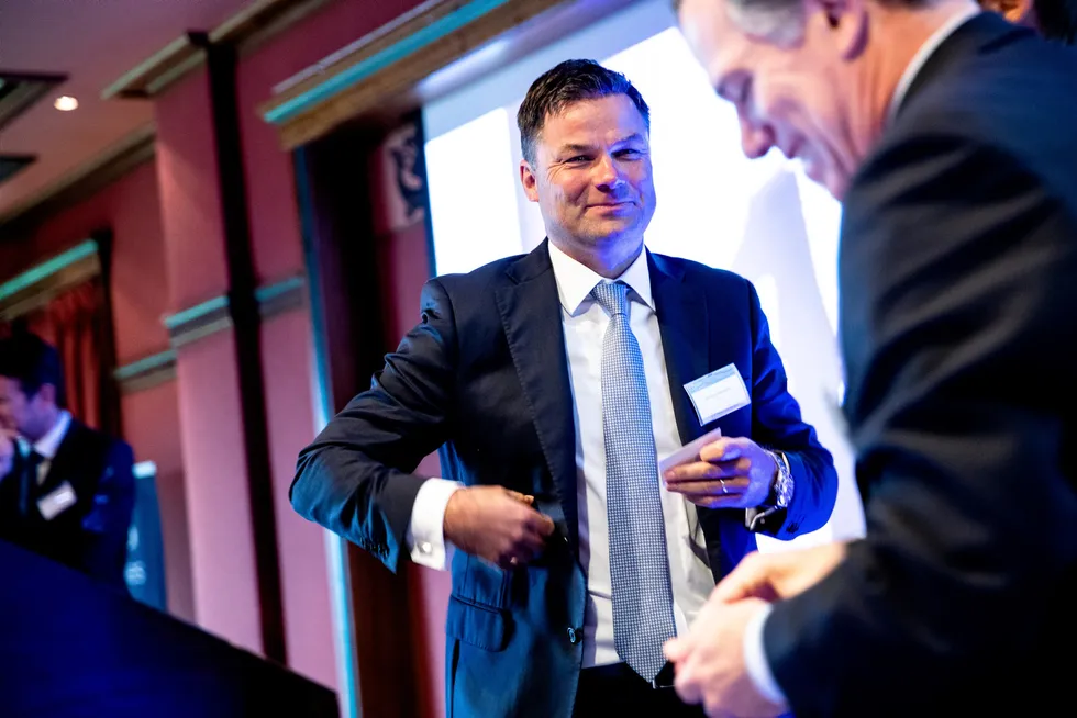 Confident: TGS chief executive Kristian Johansen.