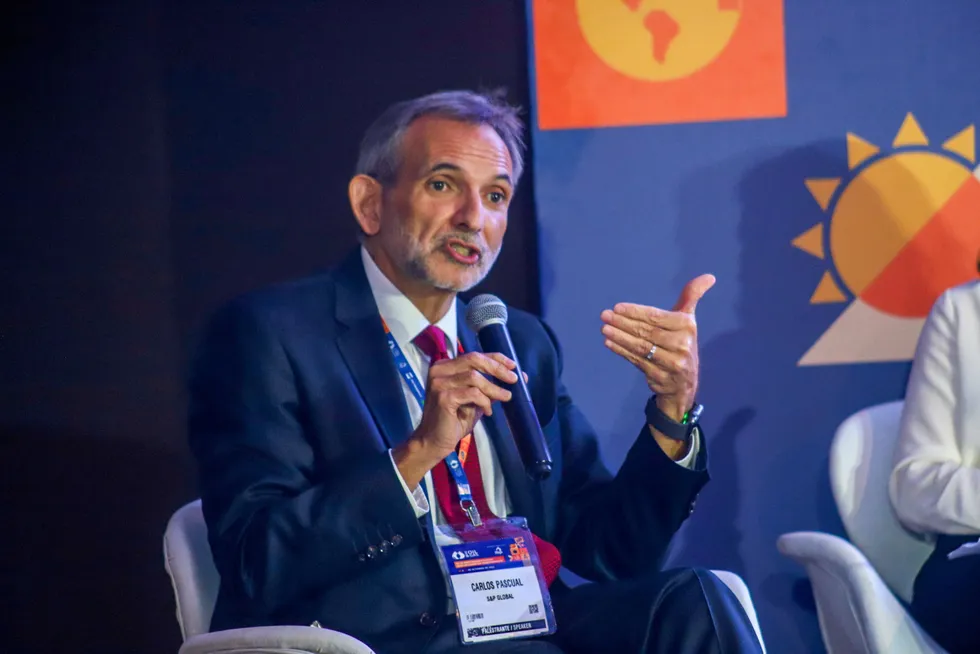 Price cap effects: Carlos Pascual, senior vice president, global energy, at S&P Global Commodity Insights, speaks at the Rio Oil and Gas 2022 conference.
