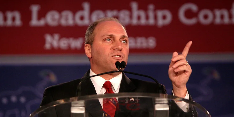 Republican permitting reform bill. Representative Steve Scalise of Louisiana.