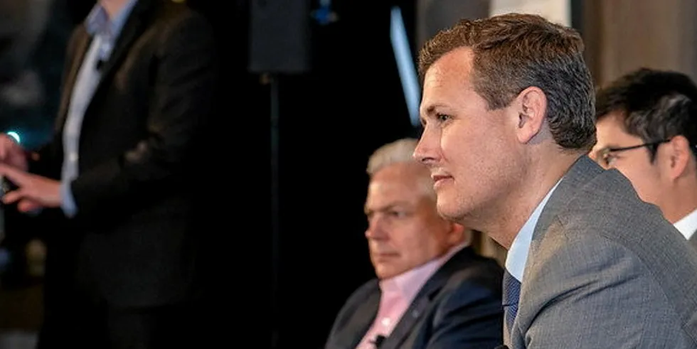 Larsen Mettler manages the group's $100 million oceans and seafood fund.
