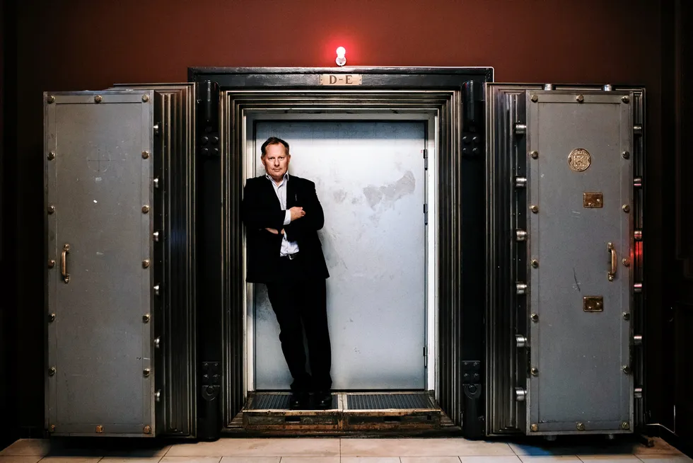 Vaulting: DBO Energy chairman and co-founder Svein Harald Oygard
