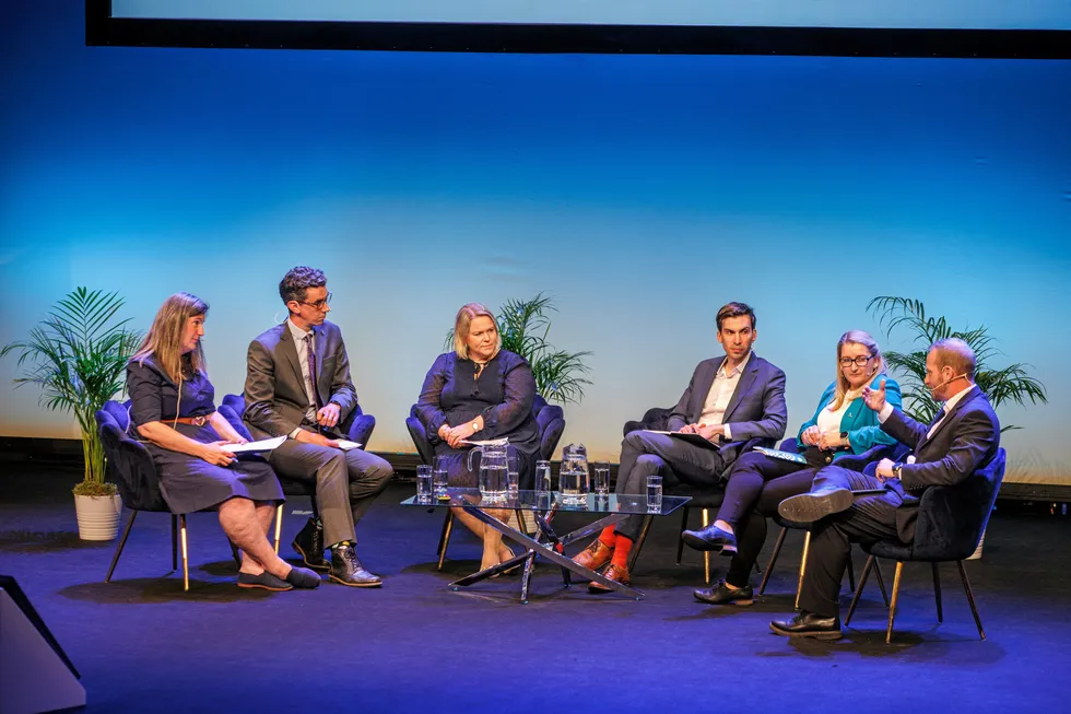 The panel was speaking on the second day of the RenewableUK Global Offshore Wind summit in Manchester.
