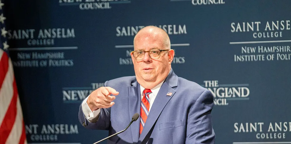 Maryland Governor Larry Hogan.