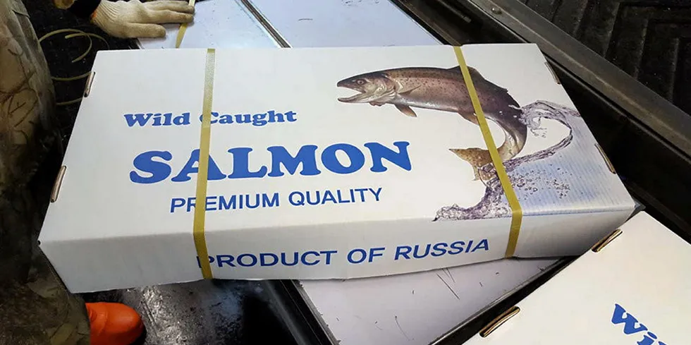 Wild pink salmon make up the majority of the catch, accounting for around 81 percent of the total.