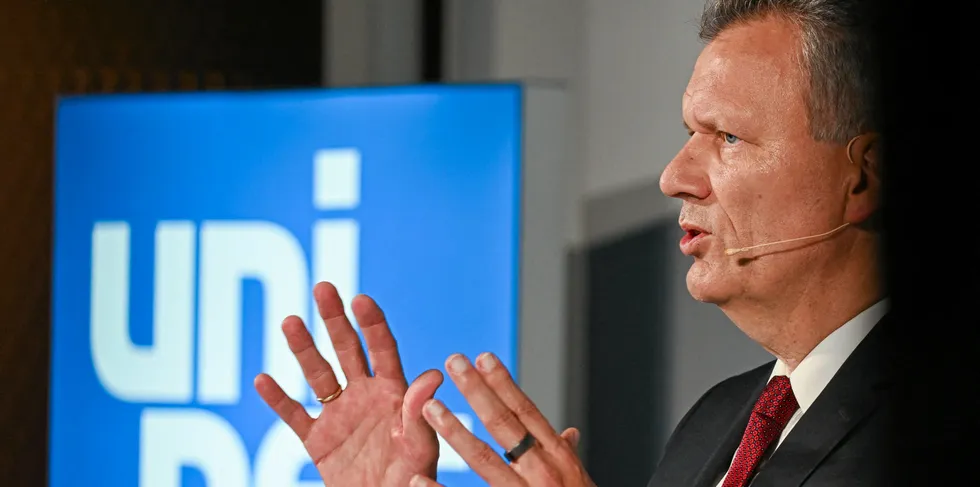 The CEO of energy supplier Uniper Klaus-Dieter Maubach.